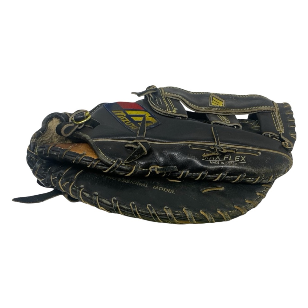 Mizuno MZ Supreme Professional Model Black Baseball Glove RHT Full Grain Leather
